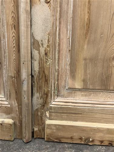 Antique French Double Doors (38x94) European Doors, Raised Panel Doors A596