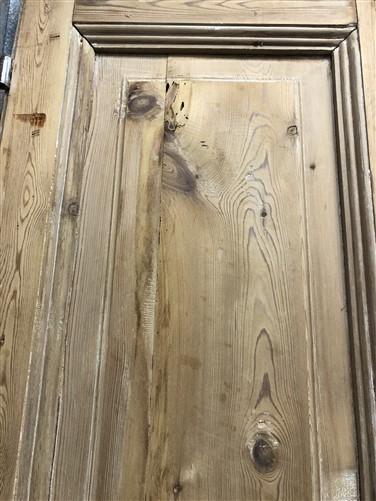 Antique French Double Doors (38x94) European Doors, Raised Panel Doors A596