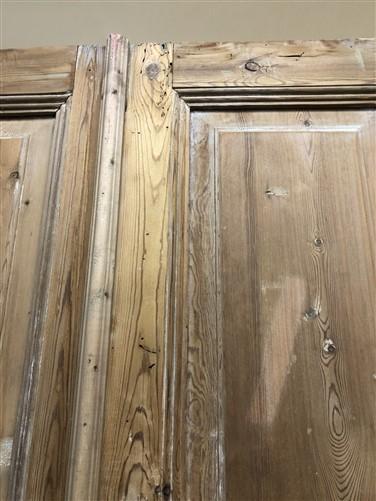 Antique French Double Doors (38x94) European Doors, Raised Panel Doors A596