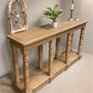 60" Sofa Table Wood, Coffee Table, End Table, Narrow Entryway, Console, Storage