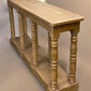 60" Sofa Table Wood, Coffee Table, End Table, Narrow Entryway, Console, Storage