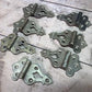 Ice Box Hardware, Vintage Latch Door Hinge, Salvage Cooler Chest Handle Lock A1,