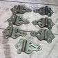 Ice Box Hardware, Vintage Latch Door Hinge, Salvage Cooler Chest Handle Lock A1,