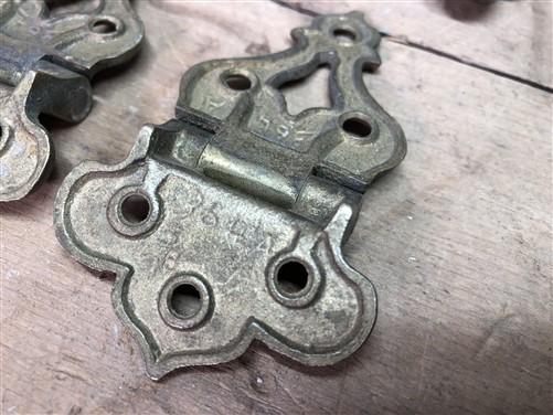 Ice Box Hardware, Vintage Latch Door Hinge, Salvage Cooler Chest Handle Lock A1,