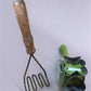 Retro Kitchen Utensils, Eggbeater, Whisk, Potato Masher, Vintage Metal Gadgets,