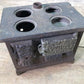 Venus Cast Iron Stove Salesmans Sample, Vintage Advertising Play Toy Cookstove,