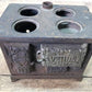 Venus Cast Iron Stove Salesmans Sample, Vintage Advertising Play Toy Cookstove,