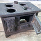 Venus Cast Iron Stove Salesmans Sample, Vintage Advertising Play Toy Cookstove,