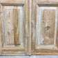 Antique French Double Doors (40x97.75) European Doors, Raised Panel Doors A604