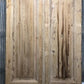 Antique French Double Doors (42.5x100.5) European Doors, Raised Panel Doors A606