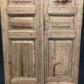 Antique French Double Doors (42.5x100.5) European Doors, Raised Panel Doors A606