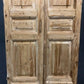 Antique French Double Doors (42.5x100.5) European Doors, Raised Panel Doors A606