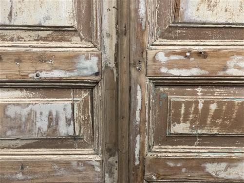 Antique French Double Doors (42x98) Raised Panel Doors, European Doors A607