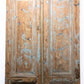 Antique French Double Doors (41.75x98.5) Raised Panel Doors, European Doors A610