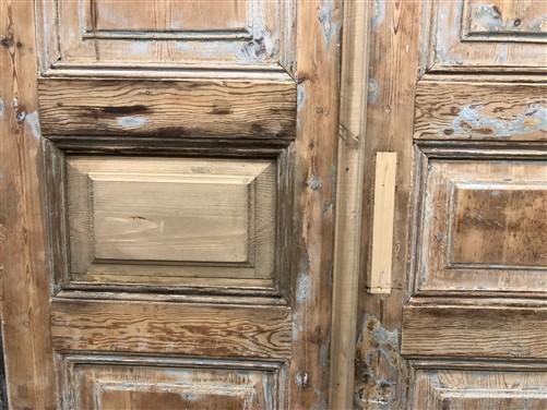 Antique French Double Doors (41.75x98.5) Raised Panel Doors, European Doors A610