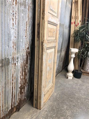 Antique French Double Doors (41.75x98.5) Raised Panel Doors, European Doors A610