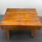 Vintage Butcher Block Table Countertop, Butcher Block Island, Kitchen Table, F