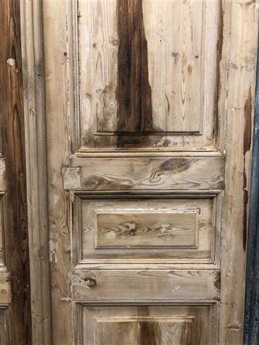 Antique French Double Doors (42.75x104) Raised Panel Doors, European Doors A612