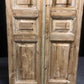 Antique French Double Doors (38.5x95) European Doors, Raised Panel Doors A613