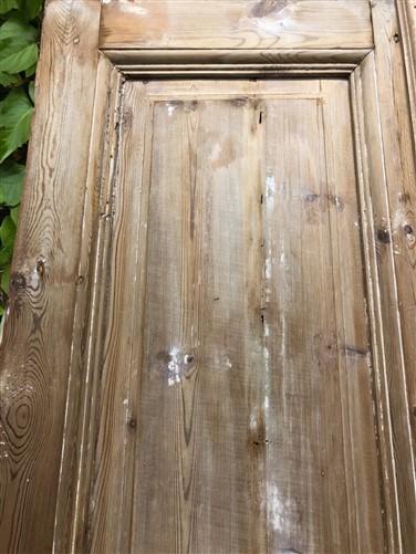 Antique French Double Doors (39.5x93) European Doors, Raised Panel Doors A615