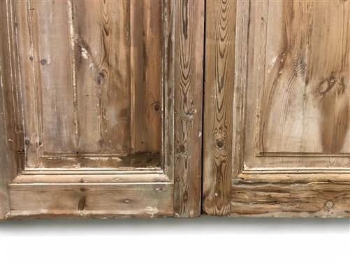 Antique French Double Doors (39.5x93) European Doors, Raised Panel Doors A615