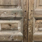 Antique French Double Doors (39.5x93) European Doors, Raised Panel Doors A615