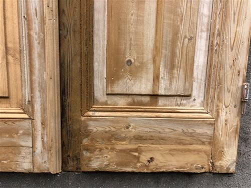 Antique French Double Doors (43.5x103.5) Raised Panel Doors, European Doors A617