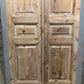 Antique French Double Doors (44x97.5) Raised Panel Doors, European Doors A618