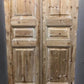 Antique French Double Doors (44x97.5) Raised Panel Doors, European Doors A618