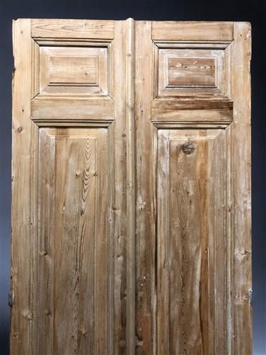 Antique French Double Doors (39x96.75) European Doors, Raised Panel Doors A619