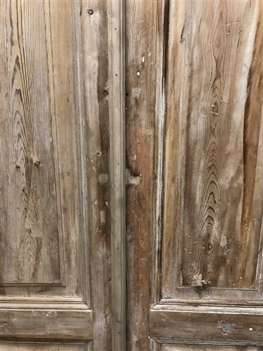 Antique French Double Doors (39x96.75) European Doors, Raised Panel Doors A619