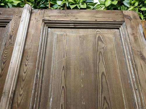 Antique French Double Doors (40x98.5) European Doors, Raised Panel Doors A620