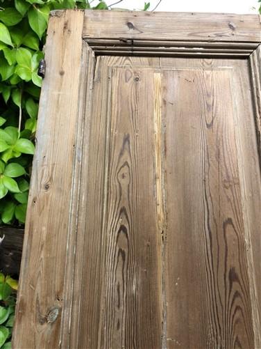 Antique French Double Doors (40x98.5) European Doors, Raised Panel Doors A620