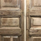 Antique French Double Doors (40x98.5) European Doors, Raised Panel Doors A620