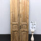 Antique French Double Doors (35.5x93.5) European Doors, Raised Panel Doors A621