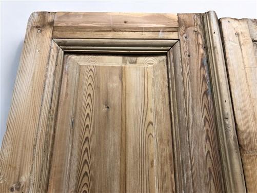 Antique French Double Doors (35.5x93.5) European Doors, Raised Panel Doors A621