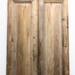 Antique French Double Doors (35.5x93.5) European Doors, Raised Panel Doors A621