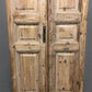 Antique French Double Doors (35.5x93.5) European Doors, Raised Panel Doors A621