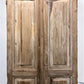 Antique French Double Doors (39x90.5) European Doors, Raised Panel Doors A623