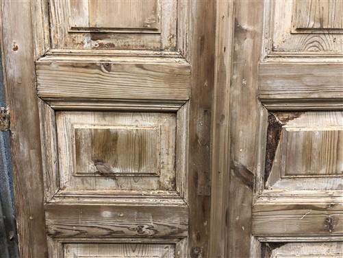 Antique French Double Doors (39x90.5) European Doors, Raised Panel Doors A623