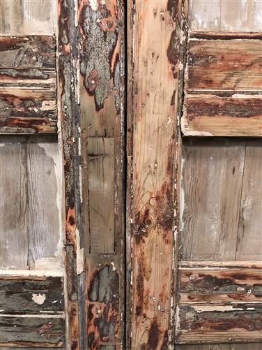 Antique French Double Doors (42x88) Raised Panel Doors, European Doors A626