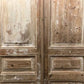 Antique French Double Doors (51x99) European Doors, Raised Panel Doors A628