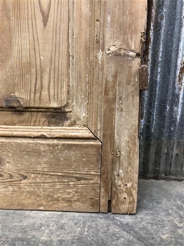 Antique French Double Doors (51x99) European Doors, Raised Panel Doors A628