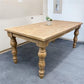 6' Harvest Table, Dining Table, Natural Farmhouse Table, Kitchen Island, Country