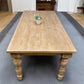 6' Harvest Table, Dining Table, Natural Farmhouse Table, Kitchen Island, Country