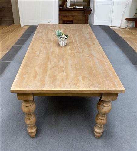 6' Harvest Table, Dining Table, Natural Farmhouse Table, Kitchen Island, Country