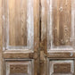 Antique French Double Doors (39x100.5) European Doors, Raised Panel Doors A630