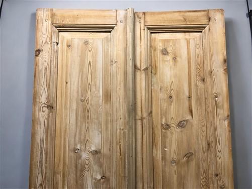 Antique French Double Doors (36.5x92) European Doors, Raised Panel Doors A631