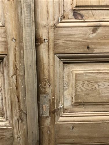 Antique French Double Doors (36.5x92) European Doors, Raised Panel Doors A631