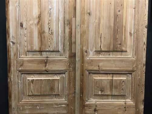 Antique French Double Doors (42x89.75) Raised Panel Doors, European Doors A632